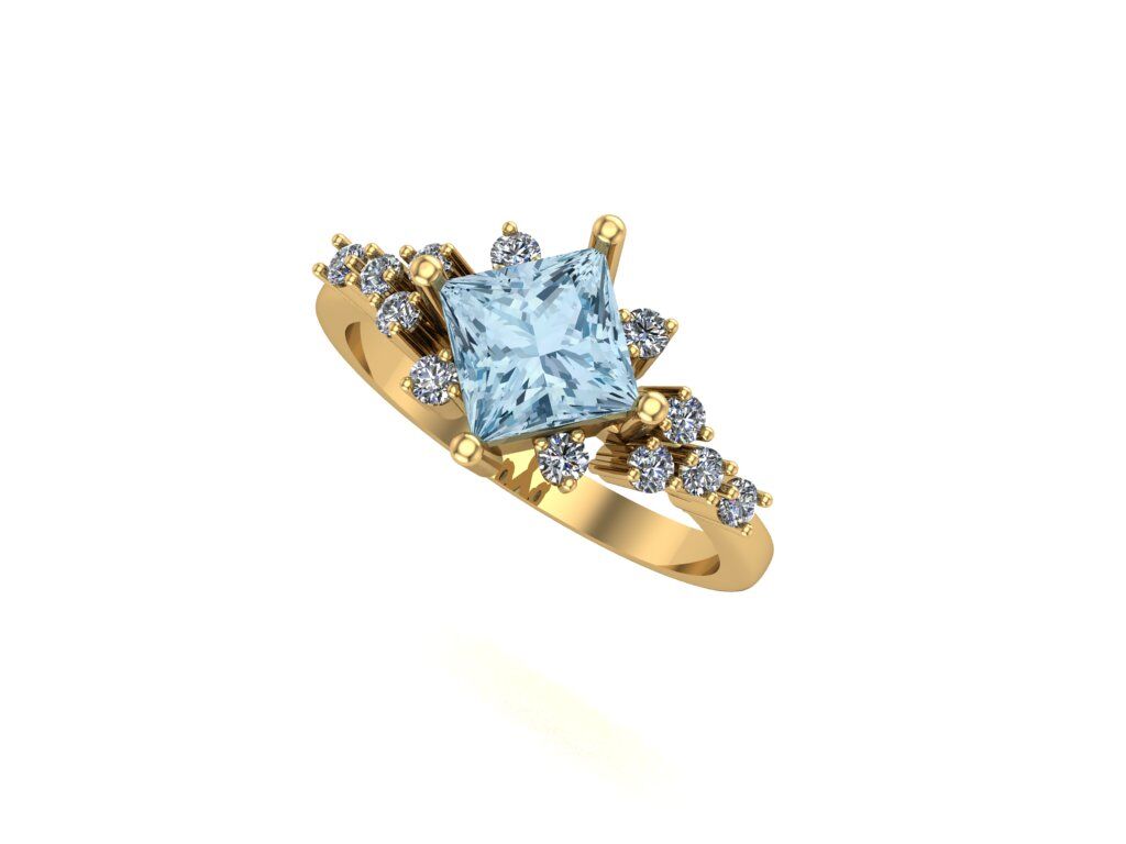 Aquamarine Yüzük