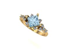 Aquamarine Yüzük
