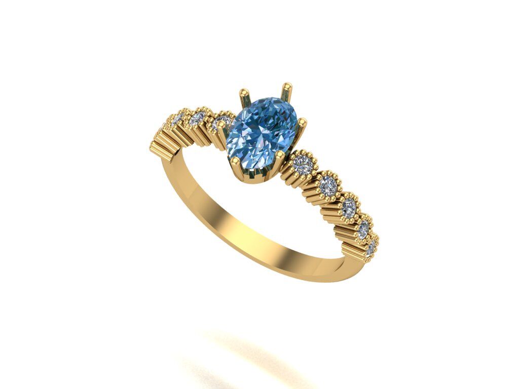 Aquamarine Yüzük