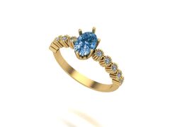 Aquamarine Yüzük