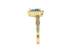 Blue Topaz Yüzük