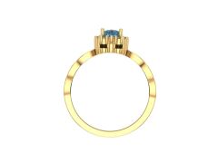 Blue Topaz Yüzük