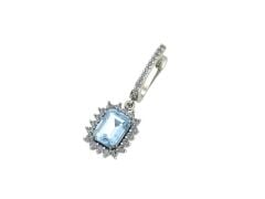 Aquamarine Küpe