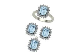 Aquamarine Yüzük