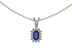 Safir Kolye